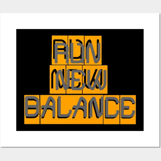 Run new balance Wall Art by SaBa Store